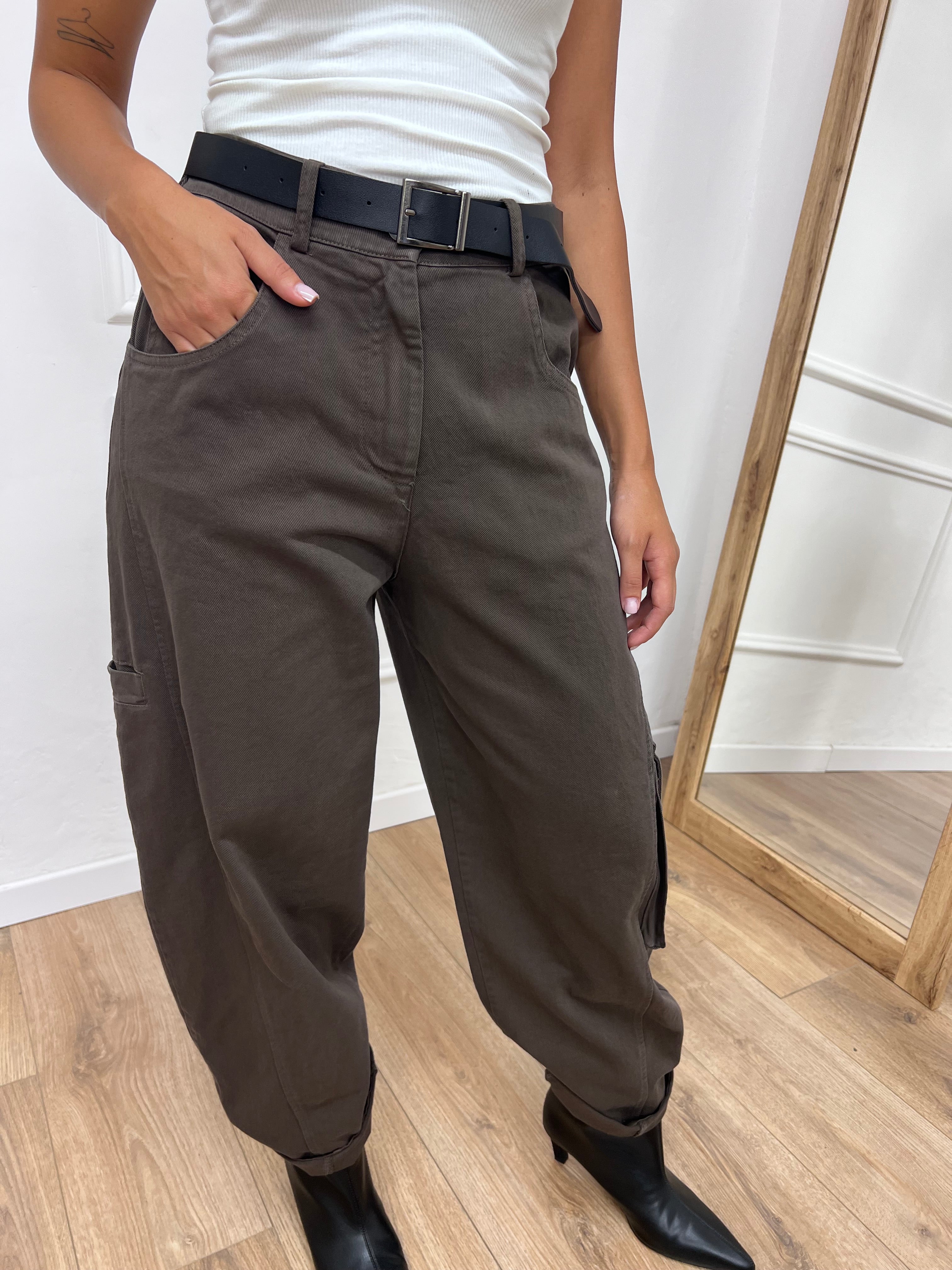 PANTALONE CARGO VITA ALTA MELISSA MORO SUSY MIX