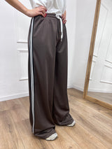 PANTALONE PALAZZO ACETATO BANDE JOSY MORO SUSY MIX