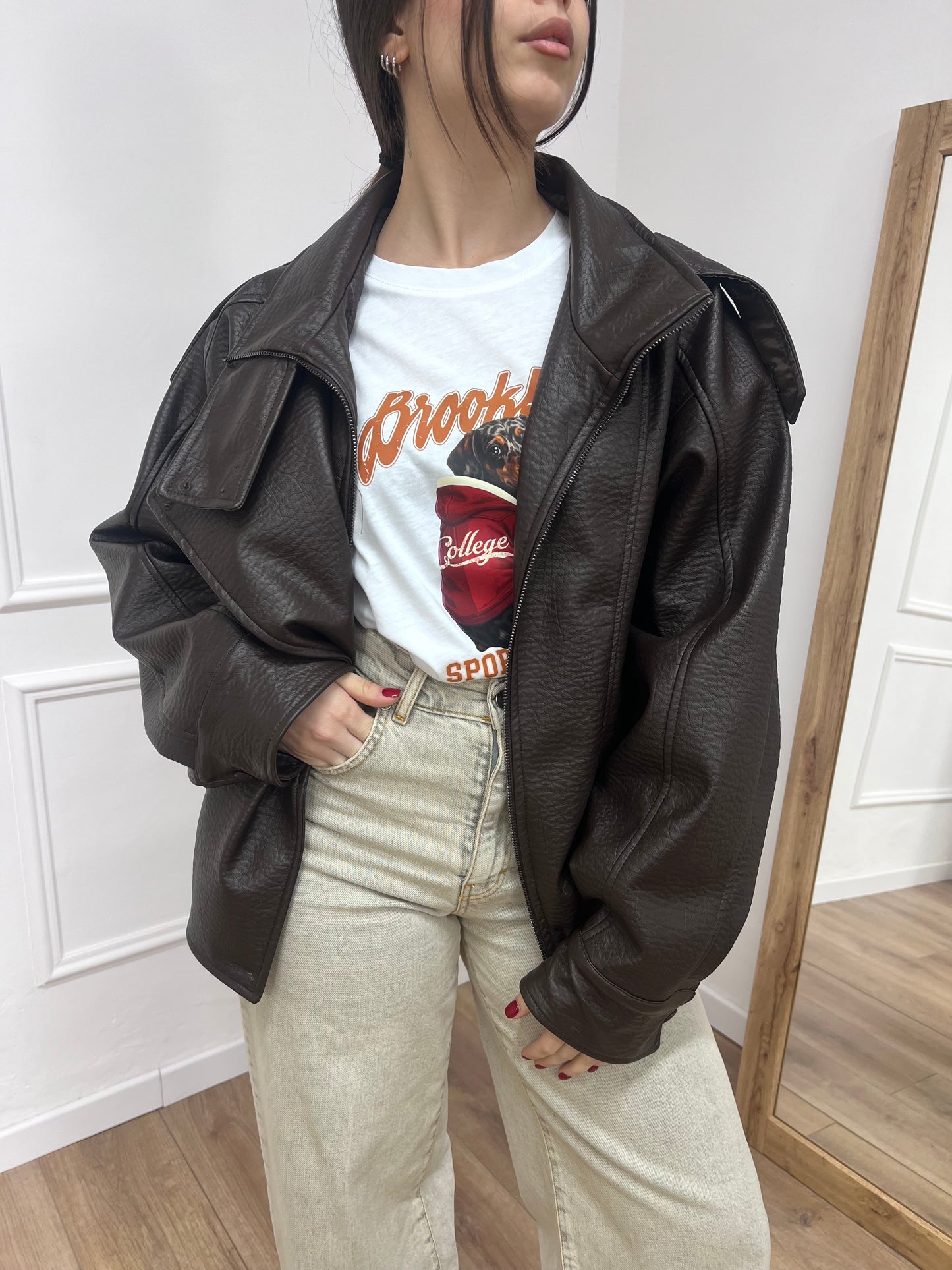 MOTEL BOMBER ECOPELLE COLLO IMBUTO DAFNE MORO