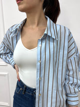 CAMICIA OVER GESSATA PENNY CELESTE SUSY MIX