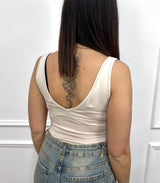 BODY DOPPIO SCOLLO V TACTEL IRMA CREMA SUSY MIX