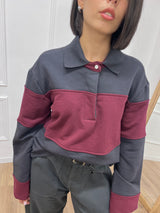 POLO RIGATA M/CAMPANA BOTTONE GIOIELLO BAROLO SUSY MIX