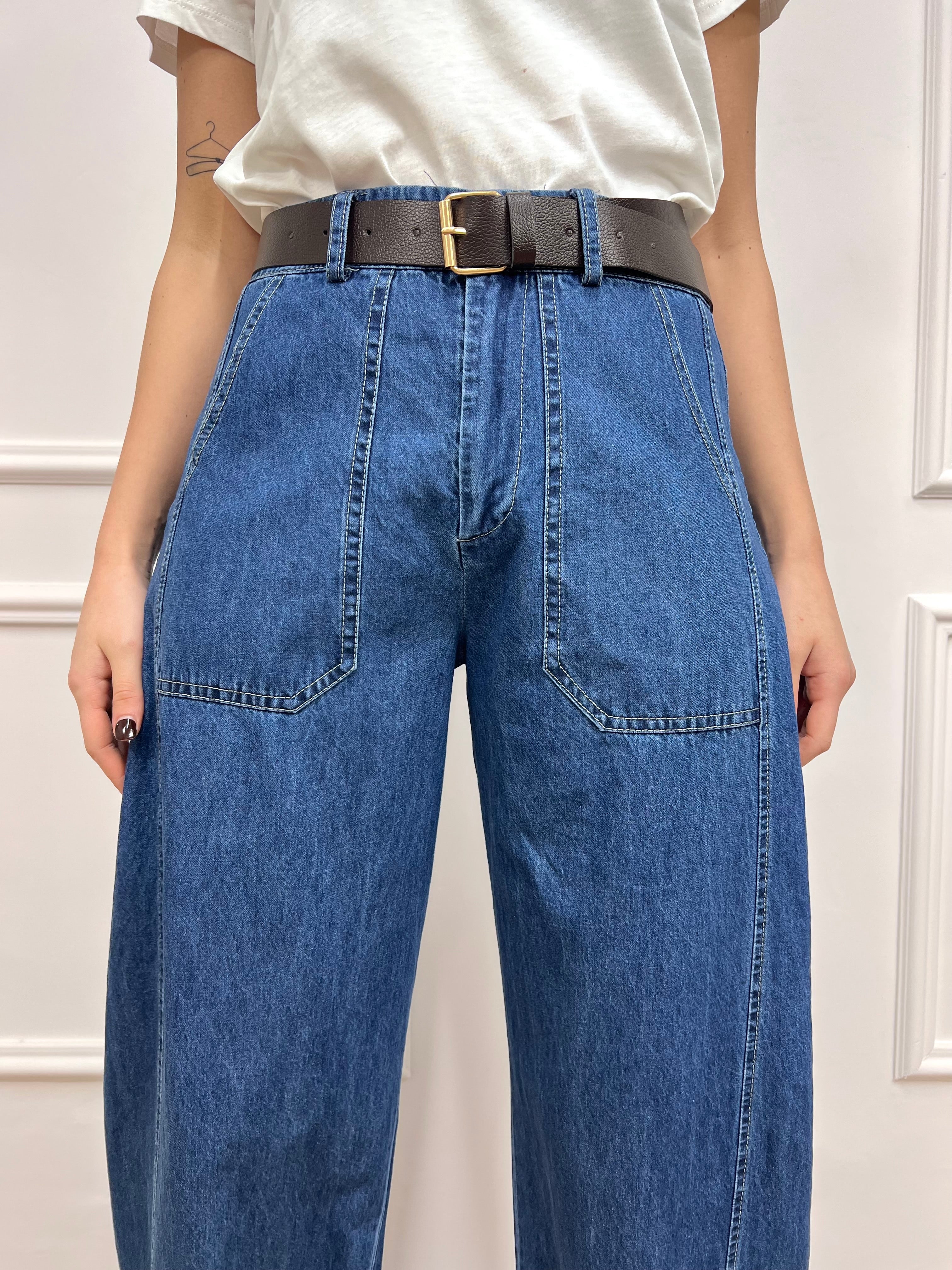 DENIM BALLON STELLINA BLU SUSY MIX