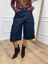 BERMUDA DENIM UTILITY GAIA BLU ZERO SUSY MIX