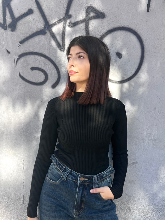 SUSY MIX LUPETTO COSTINA BASIC ARNIE NERO