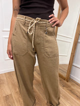 PANTALONE BALLON STELLINA LINO SABBIA SUSY MIX