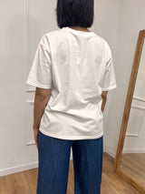 T-SHIRT GIRO M/C STAMPA FRAGOLA LATTE SUSY MIX