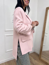 GIACCA UN BOTTONE SPACCHI LATO BRUNA ROSA SUSY MIX