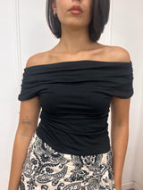 MAGLIA SHIFFER CAMILLA NERO SUSY MIX