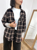 CAMICIA CHECK FLANELLA PAMELA MORO MOTEL