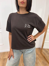 T-SHIRT M/C GIROCOLLO ST. TROPEZ MORO MOTEL