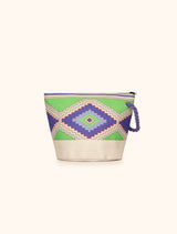 POCHETTE MARE LACCIO CORDA FANTASIA VIOLA ME FUI
