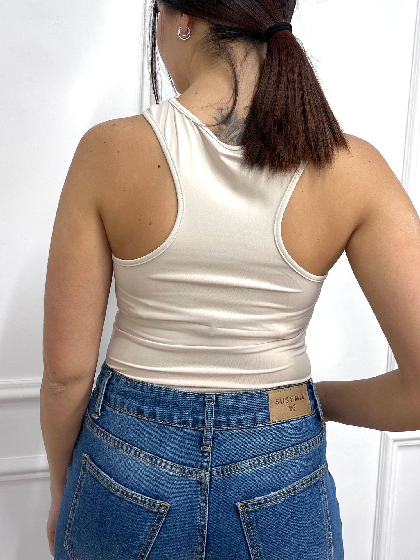 SUSY MIX CANOTTA VOGATORE TACTEL NAMI CREMA