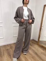 COMPLETO SCUBA FELPA & PANTALONE YLENIA CACHA SUSY MIX