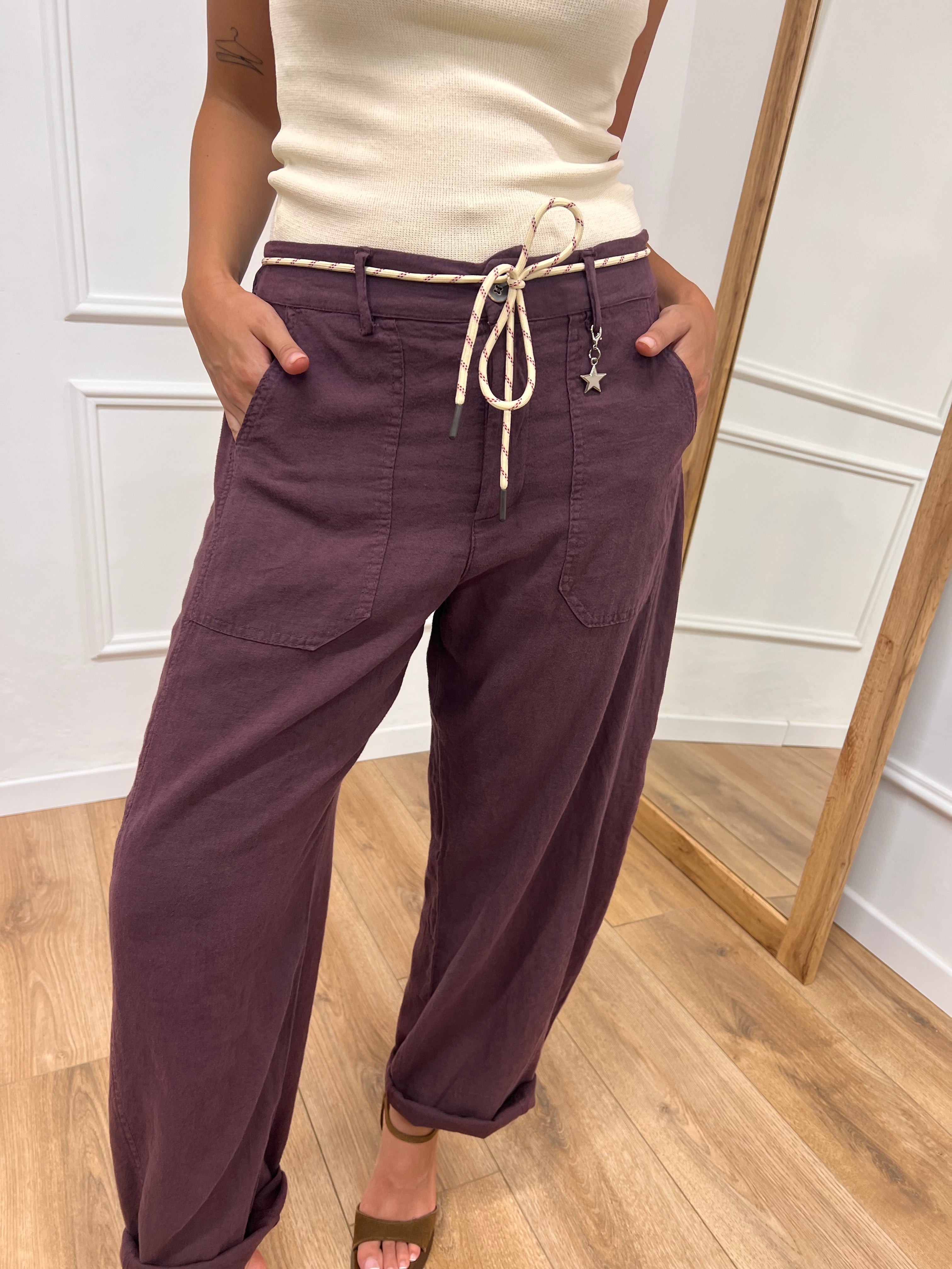 PANTALONE BALLON STELLINA LINO FICO SUSY MIX