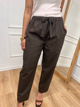 PANTALONE LACCIO TELA PARACADUTE MORO MOTEL