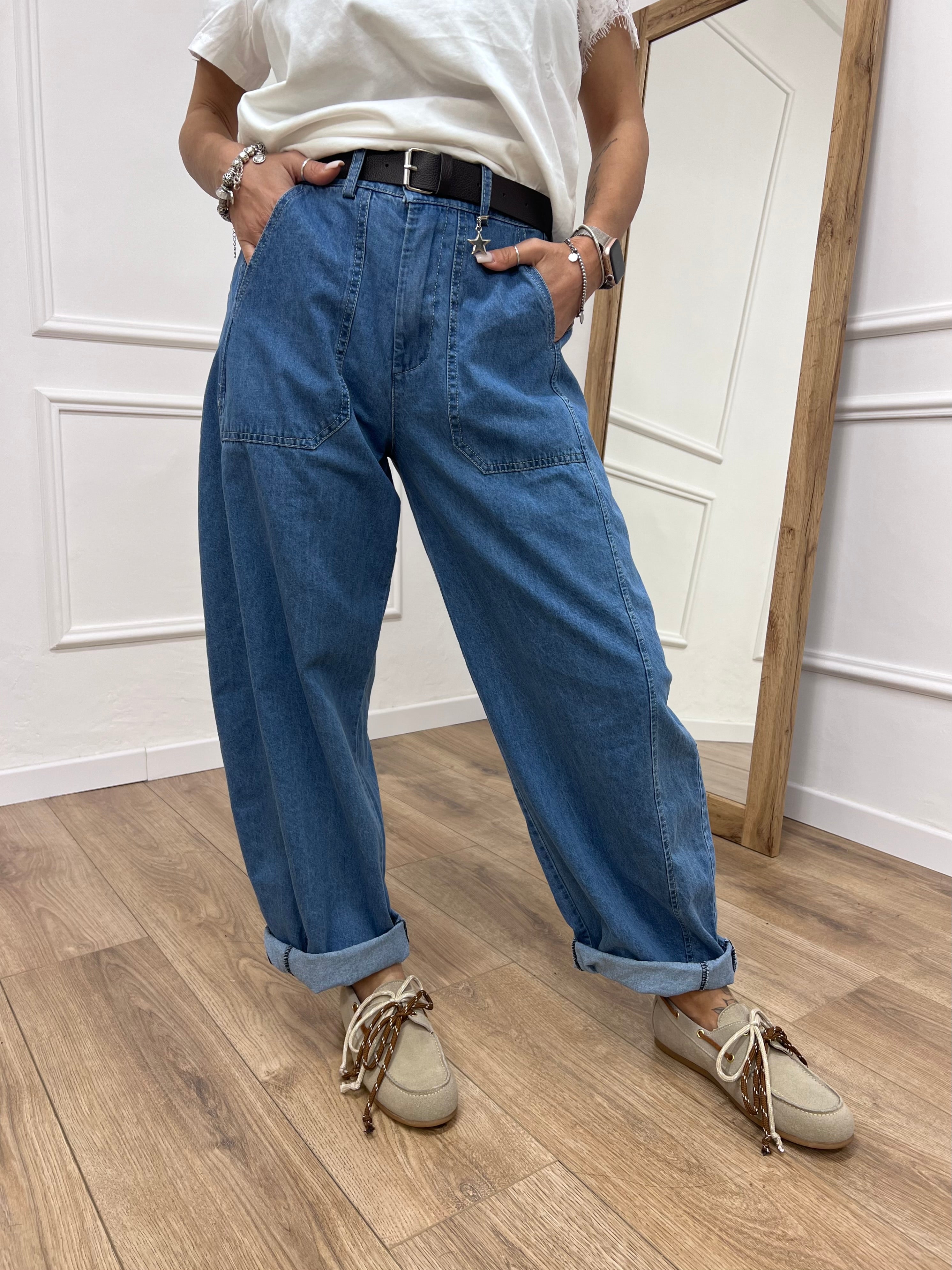 DENIM  BALLON STELLINA BLU SUSY MIX