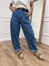 DENIM CHAMBRAY  BALLON STELLINA LIGHT BLU SUSY MIX