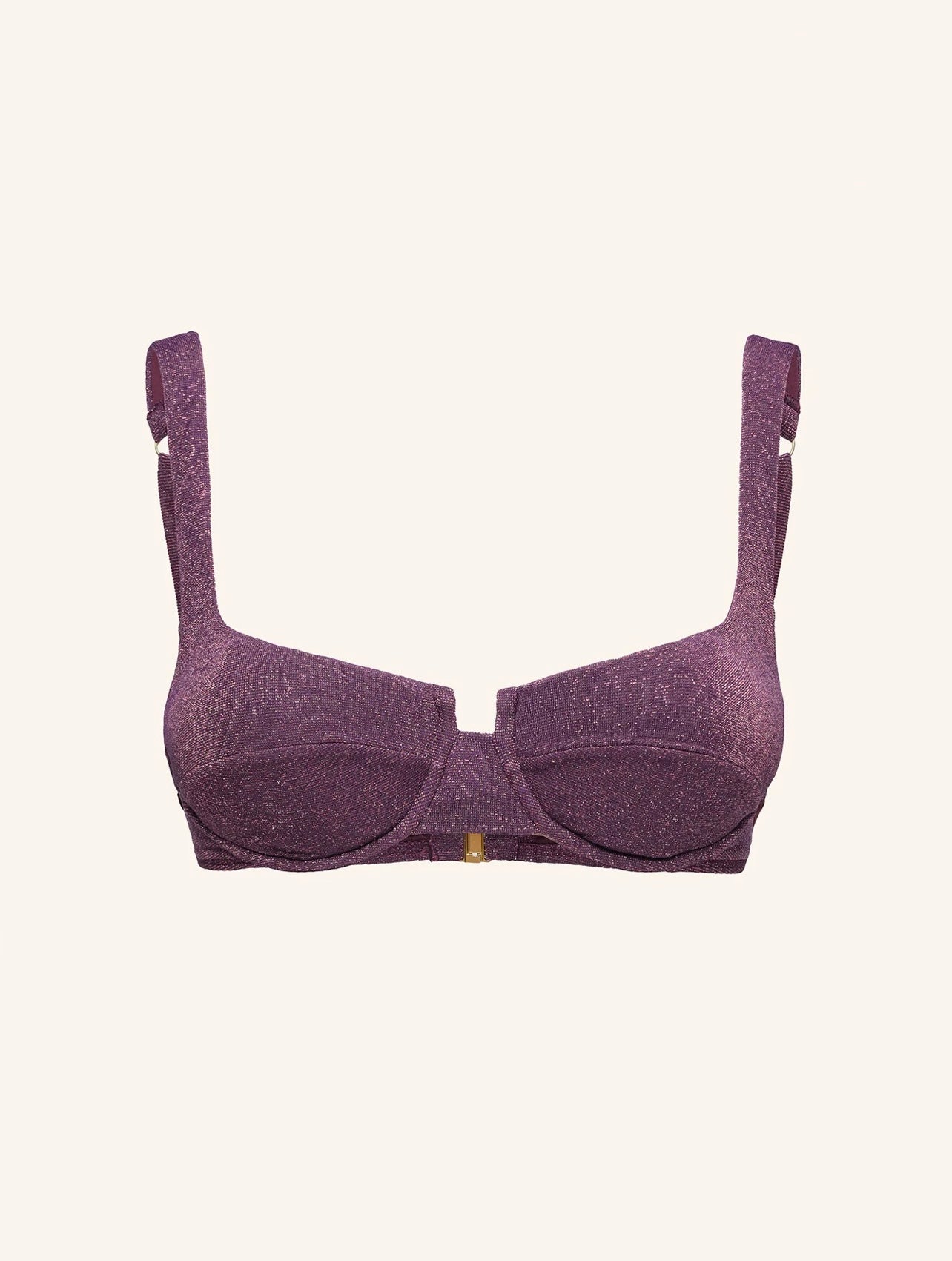 REGGISENO LUREX CON FERRETTO BORDEAUX ME FUI