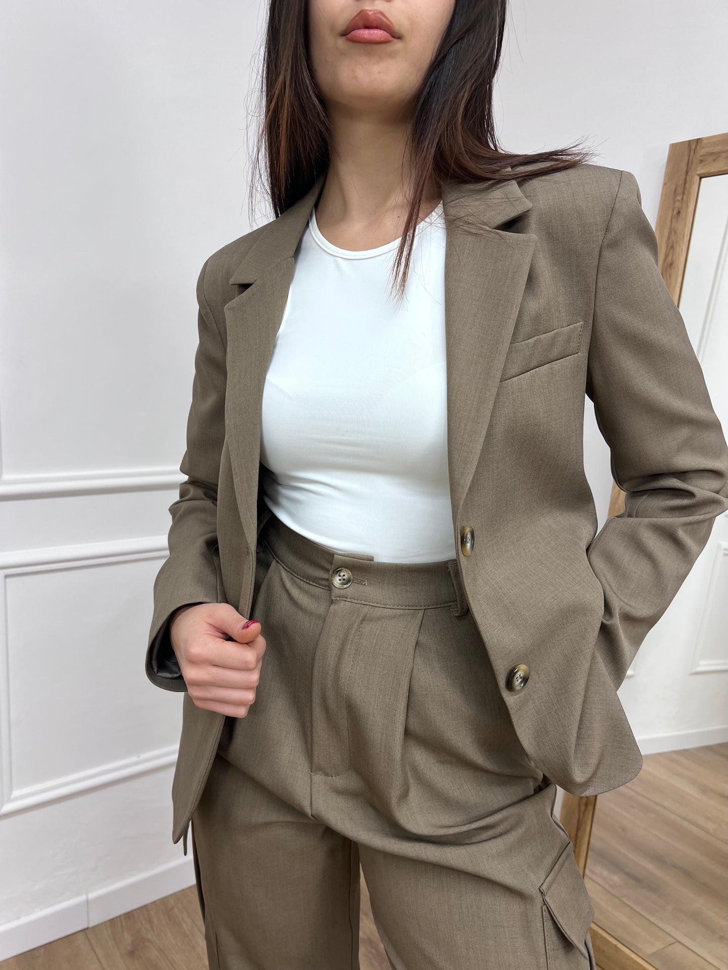 SUSY MIX GIACCA MONOPETTO AVVITATA CECILIA CACHA