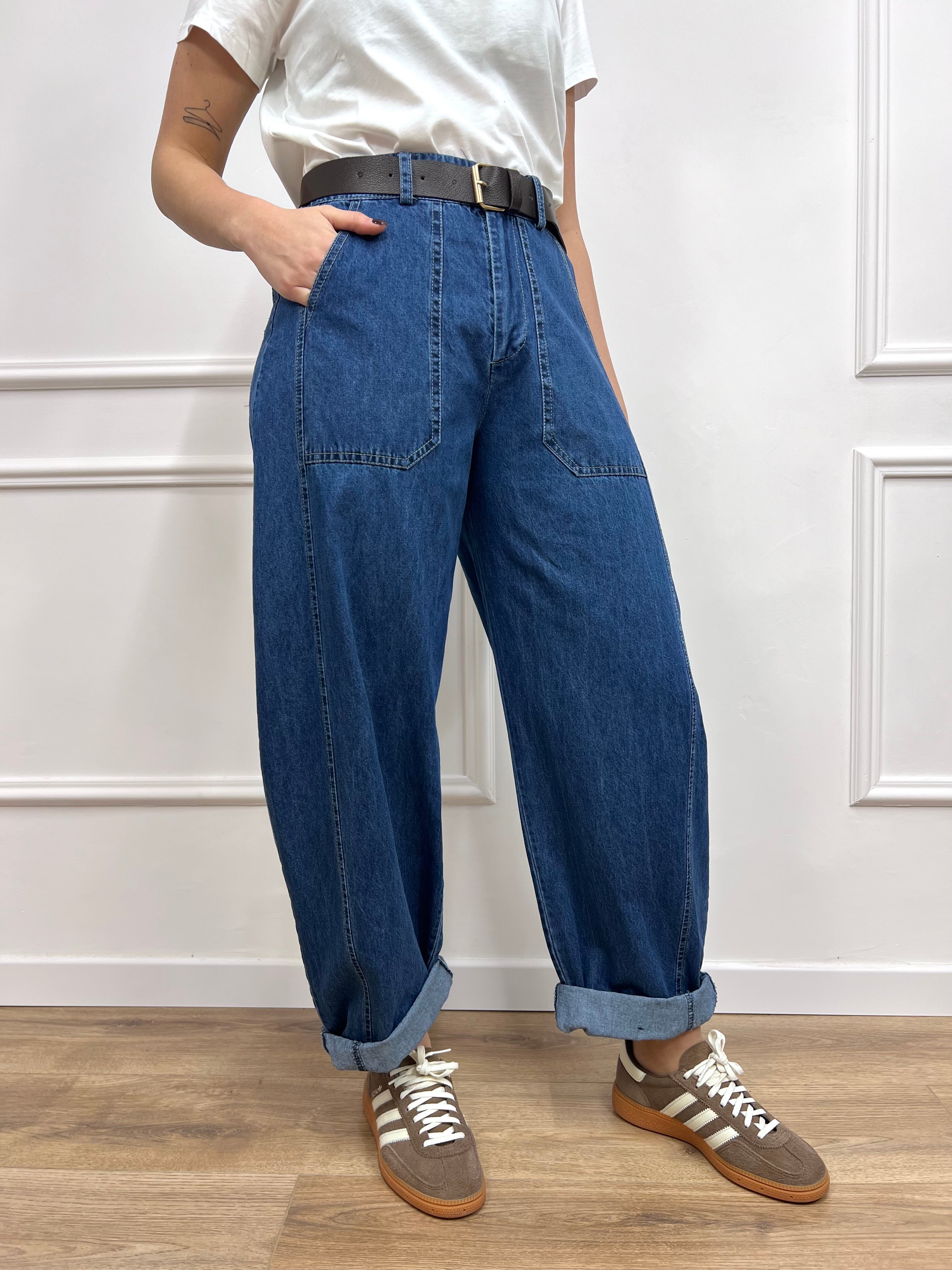 DENIM BALLON STELLINA BLU SUSY MIX