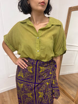 CAMICIA LUNGA MUSSOLA M/C BOTTONI JALE OLIO SUSY MIX