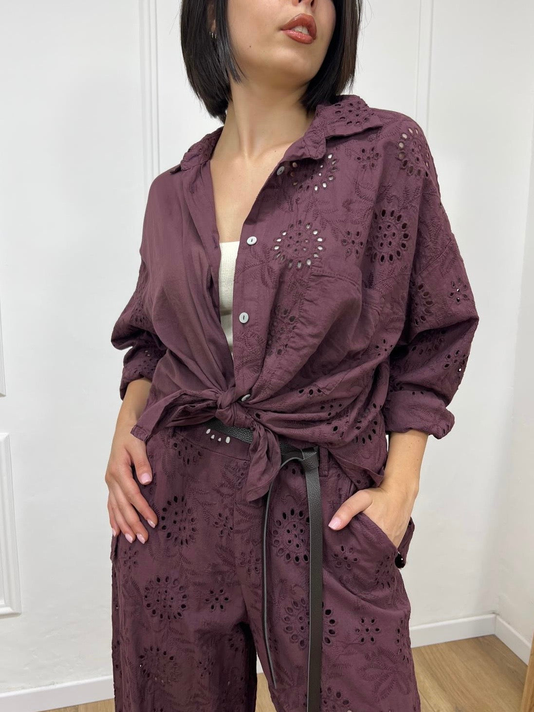 CAMICIA LUNGA SANGALLO PATTY FICO SUSY MIX