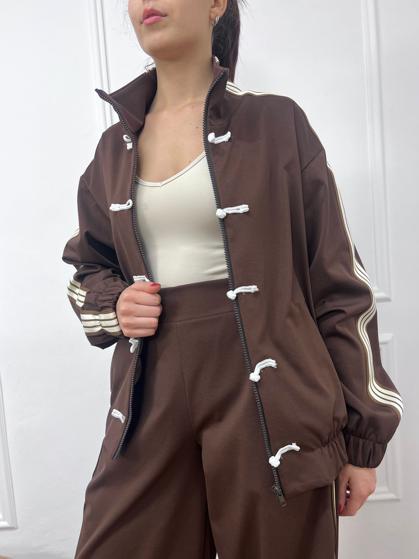 MOTEL FELPA ALAMARI BANDE BENNY MORO