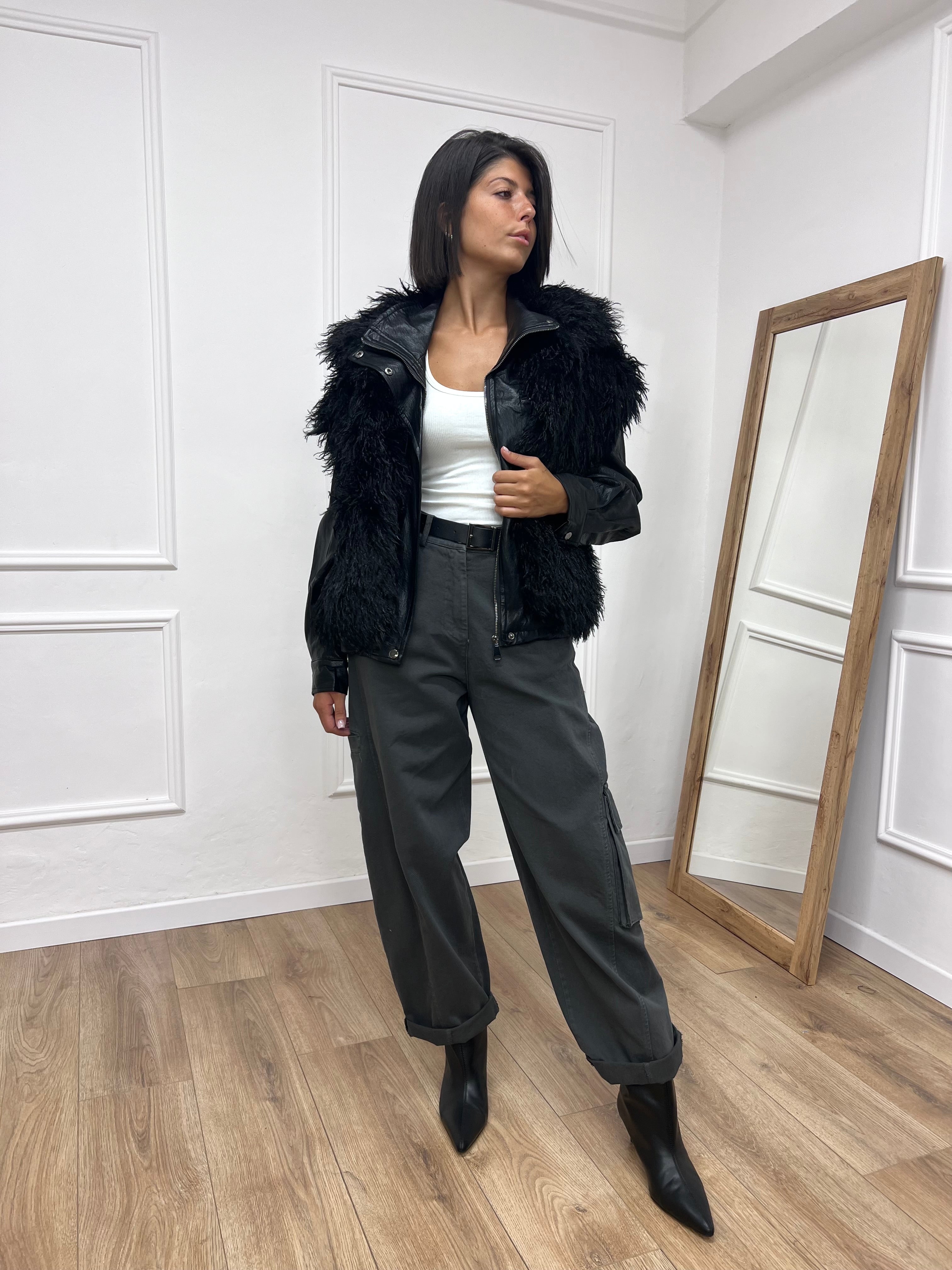 DENIM BARREL VITA REGOLARE MORO WASHED SUSY MIX