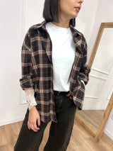 CAMICIA CHECK FLANELLA PAMELA MORO MOTEL