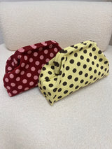 BORSA POUCH POIS GIALLO MORO MYNE