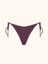 SLIP LUREX AMERICANO REGOLABILE BORDEAUX ME FUI