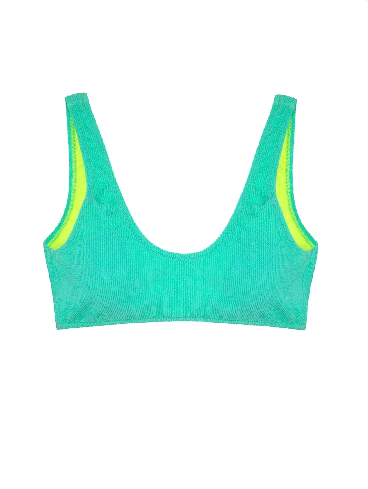 BIKINI TOP E SLIP FISSO TOOLED FLUO